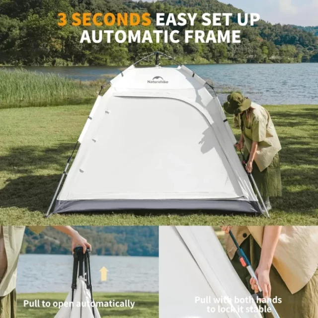 Naturehike Ango Plus 3 Kişilik Otomatik Çadır