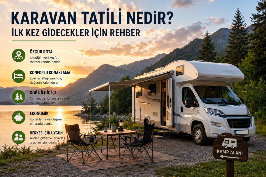 Karavan Tatili Nedir? İlk Kez Gidecekler İçin Rehber